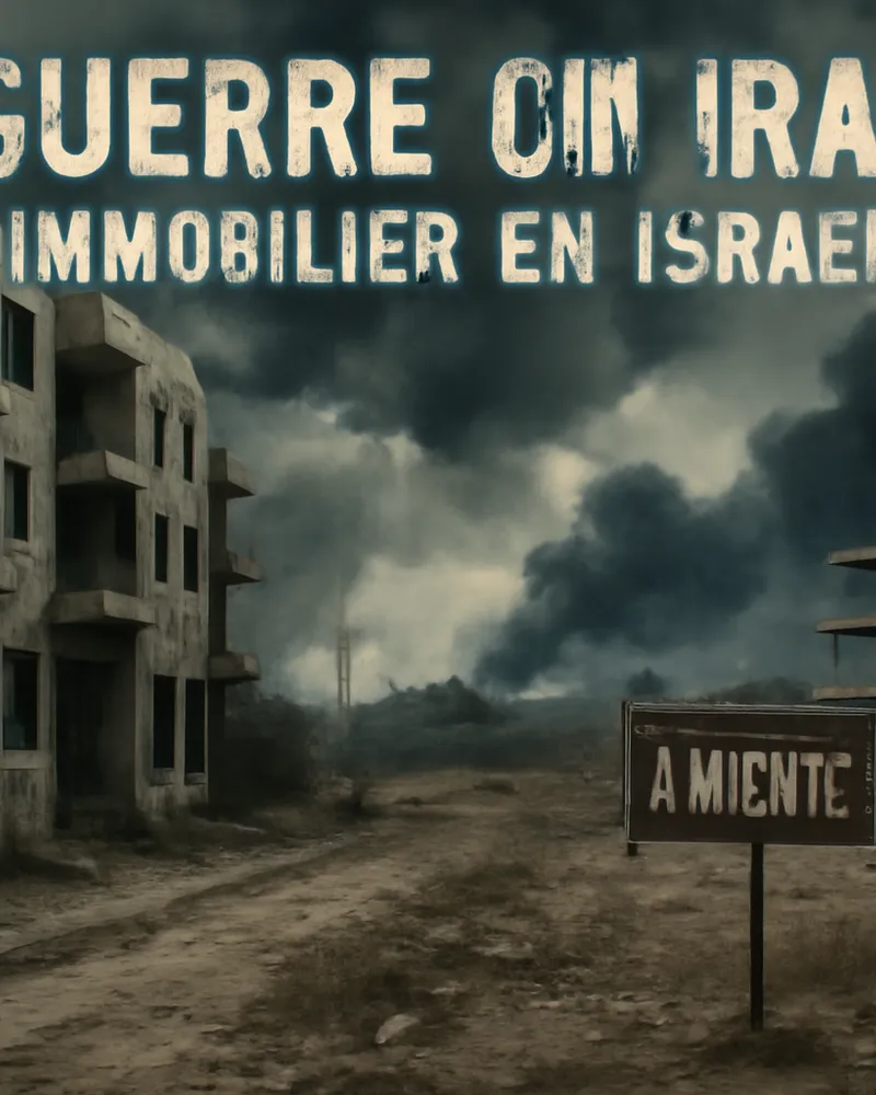 Limpact de la guerre avec lIran : un plongeon continu du marché immobilier en Israël