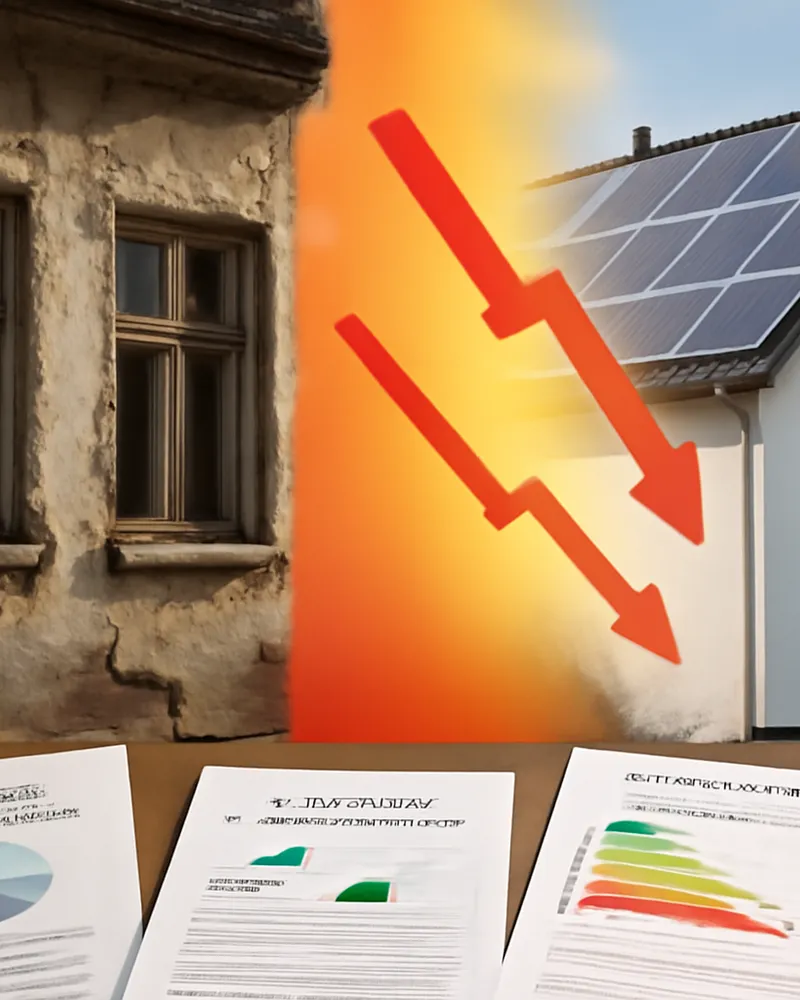Immobilier : voici 4 raisons expliquant la chute des prix des passoires thermiques