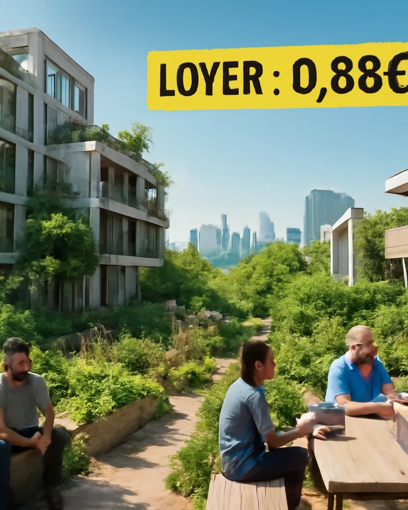 Une résidence révolutionnaire où le loyer annuel est de seulement 0,88 euro : un défi aux règles du marché immobilier